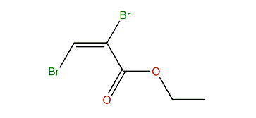 (E)-Ethyl 2,3-dibromoacrylate